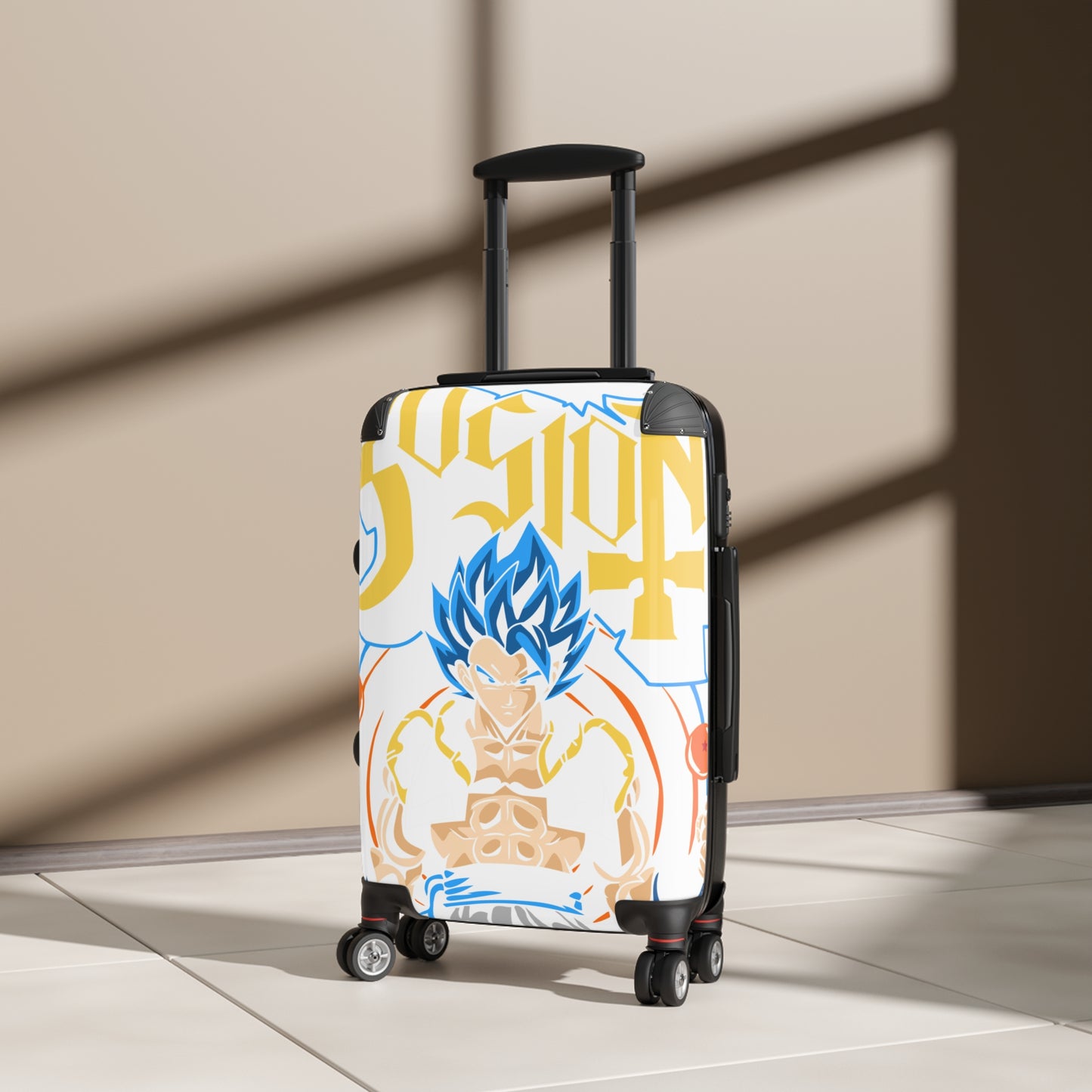 Dragon Ball Fusion: Anime-Style Character Design, Dynamic Energy Orb Artwork