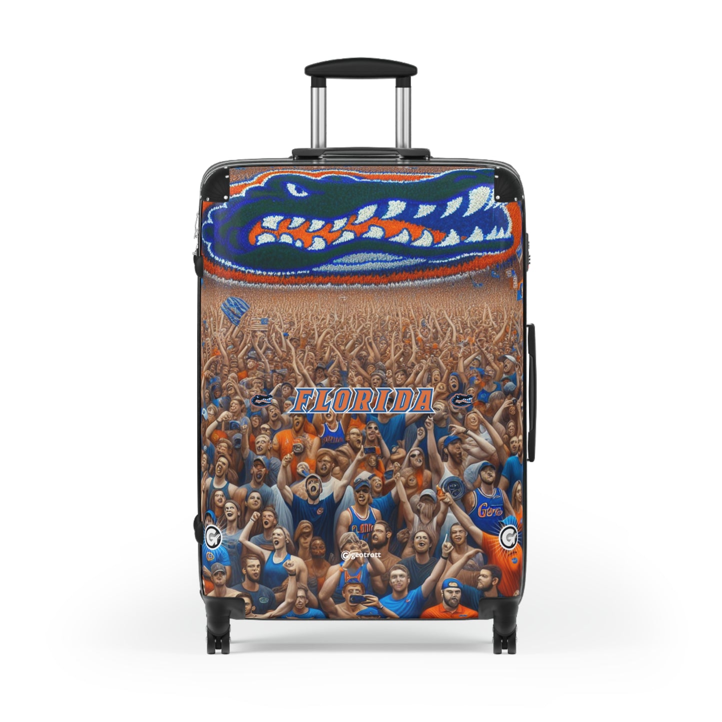 Florida Gators College Team Luggage Bag Rolling Suitcase Spinner