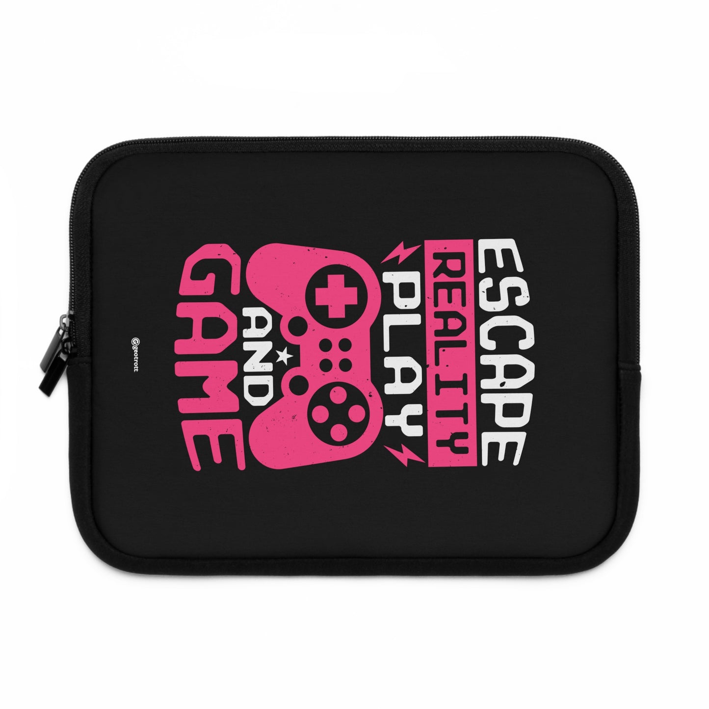 Escape Reality Play And Game Gamer Gaming Lightweight Smooth Neoprene Laptop Sleeve