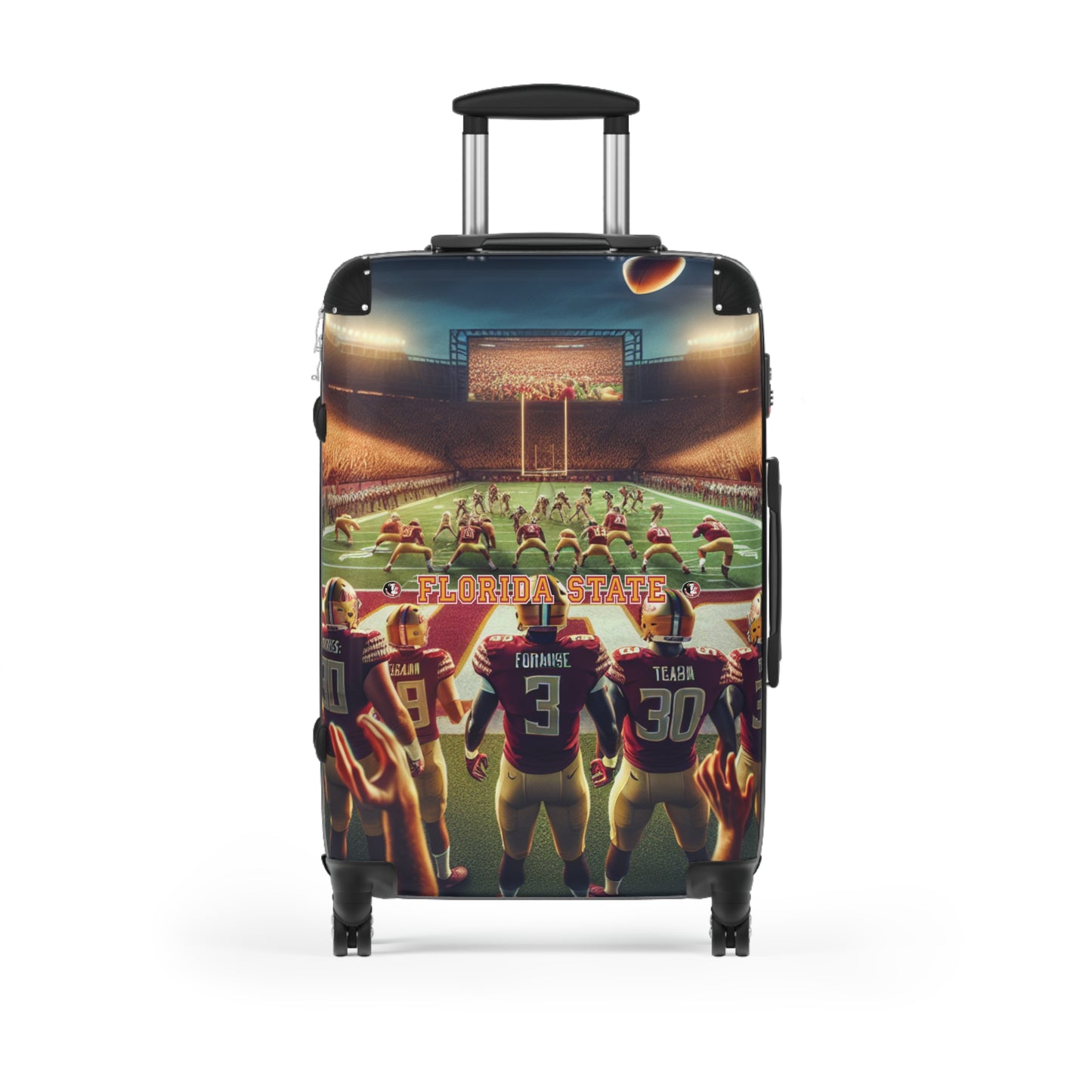 Florida State Seminoles College Football Team Luggage Bag Rolling Suitcase Spinner