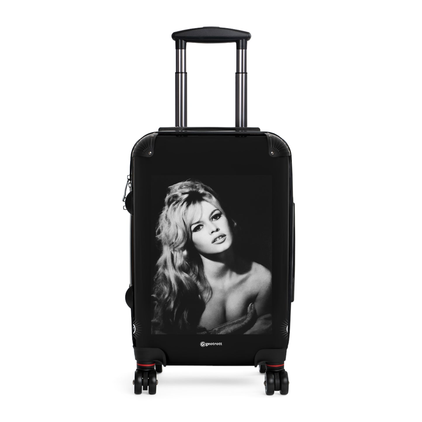 Brigitte Anne-Marie Bardot French Former Actress Singer Model Sexual Revolution 20Th Century Photos Luggage Bag Rolling Suitcase Spinner