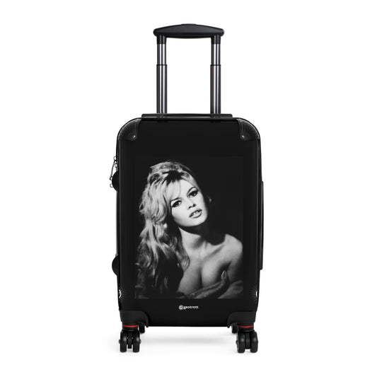 Brigitte Anne-Marie Bardot French Former Actress Singer Model Sexual Revolution 20Th Century Photos Luggage Bag Rolling Suitcase Spinner