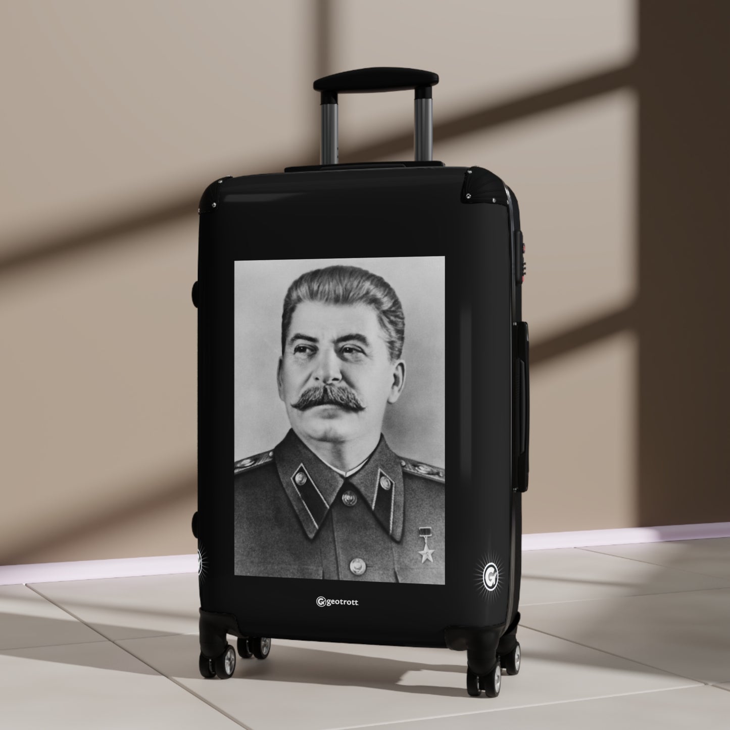 Joseph Vissarionovich Stalin Dictator 20Th Century Photos Luggage Bag Rolling Suitcase Spinner