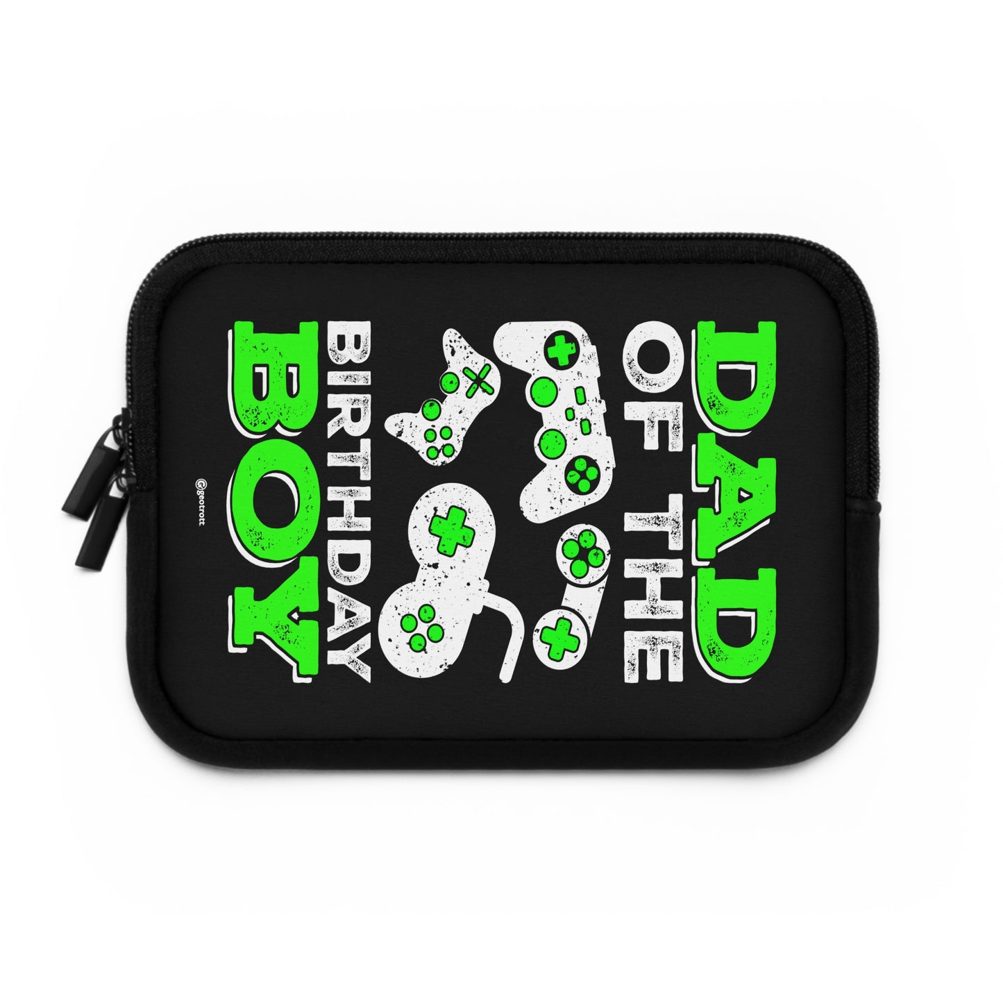 Dad Of The Birthday Boy Gamer Gaming Lightweight Smooth Neoprene Laptop Sleeve