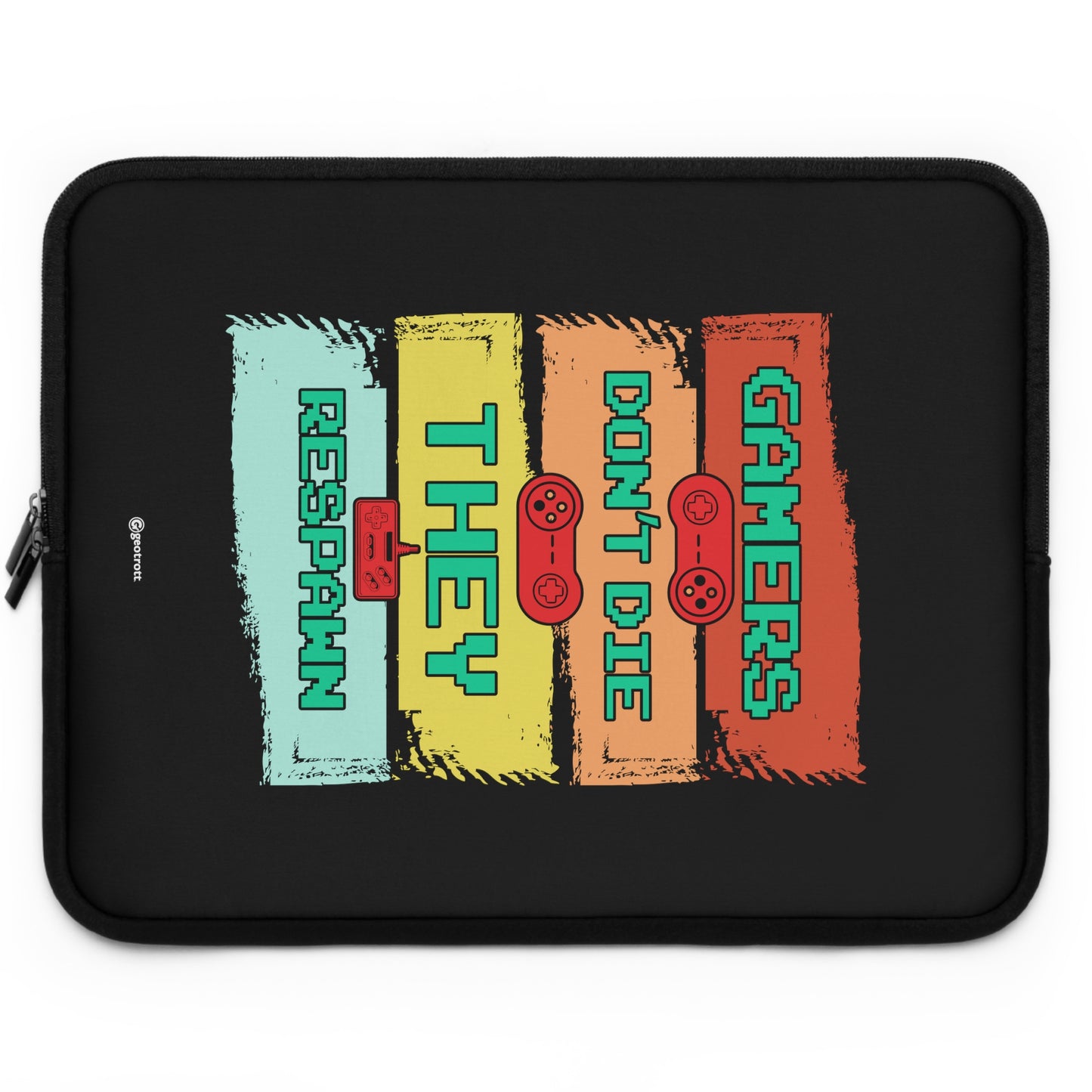 Los jugadores no mueren, son reaparecidos 2 Funda ligera y suave de neopreno para portátil Gamer Gaming