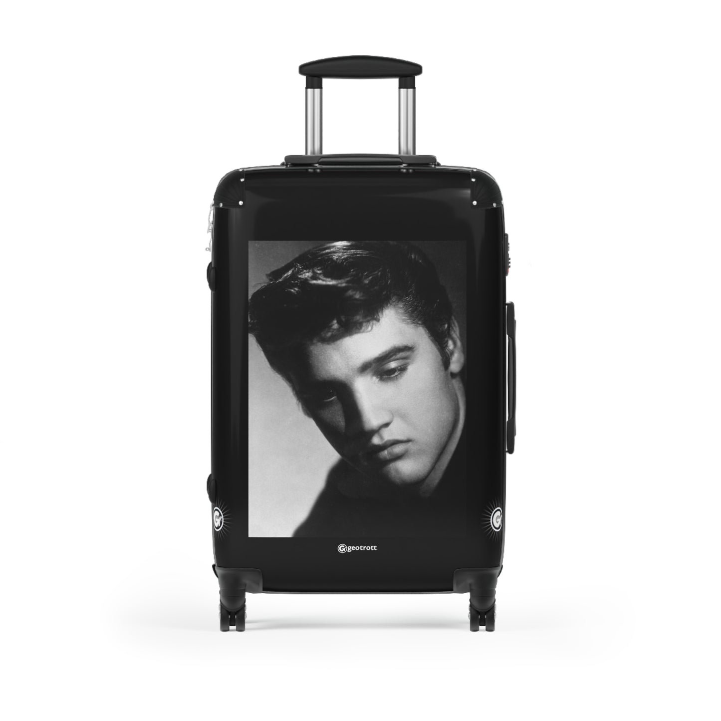 Elvis Presley 20Th Century Photos Luggage Bag Rolling Suitcase Spinner