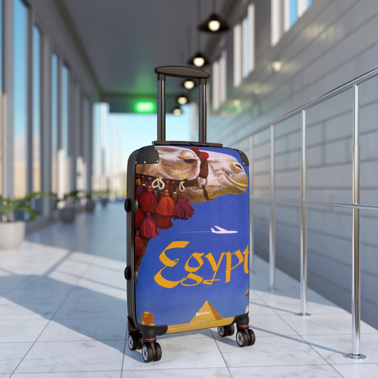 Egypt -Fly-Twa-1960-Vintage-Poster-By-David-Klein-Upscd-Giga