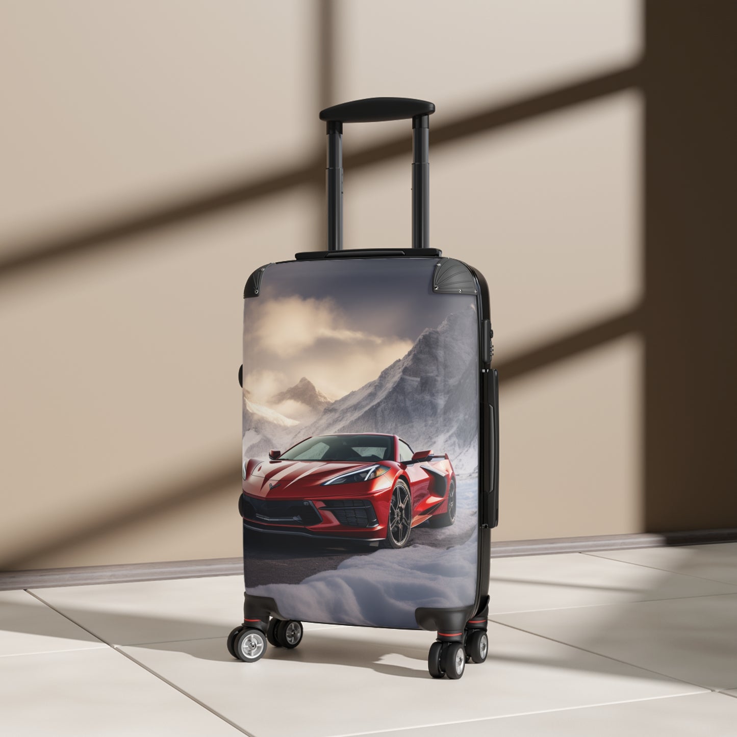 The Poster Design A Corvette Stingray C8 Poised Against 3D574A1C-B97D-41Ce-Bf40-01A604505E8A 0