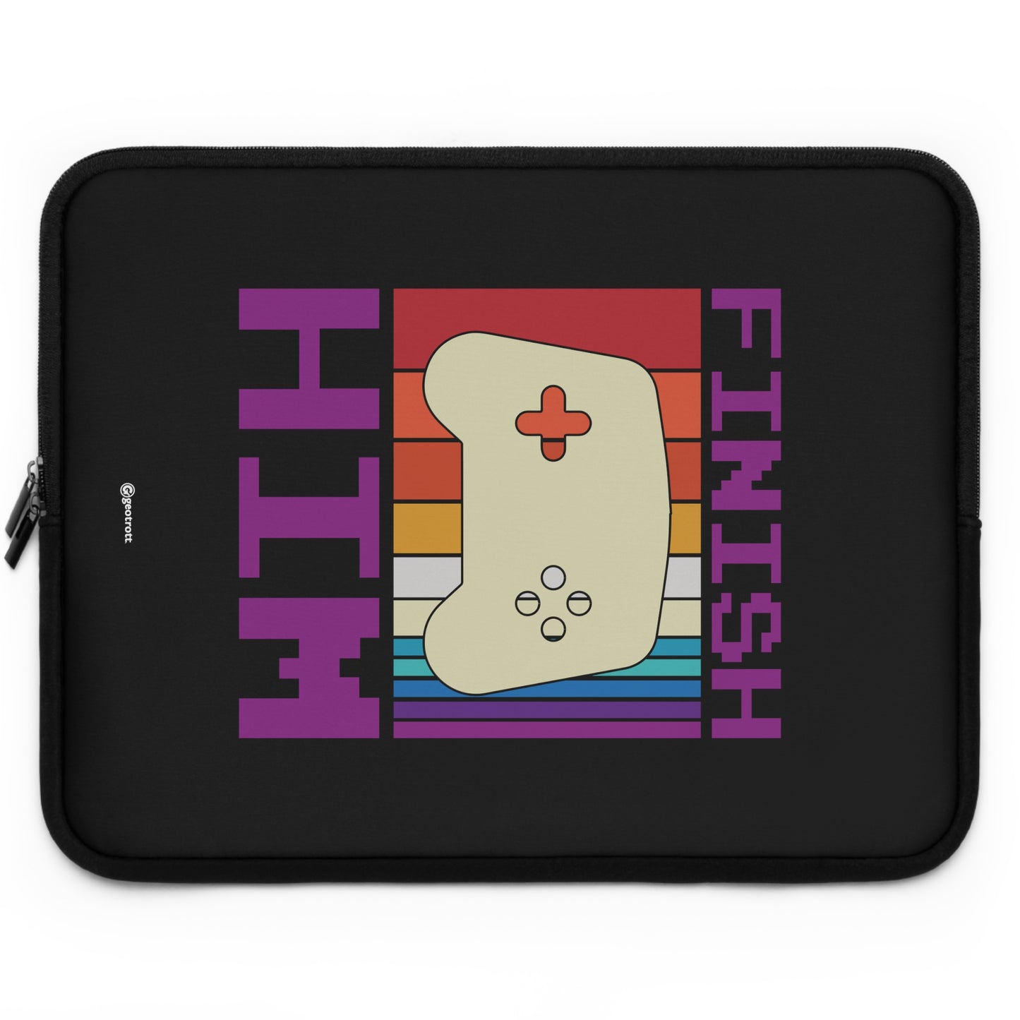 Finish Him Gamer Gaming Lightweight Smooth Neoprene Laptop Sleeve