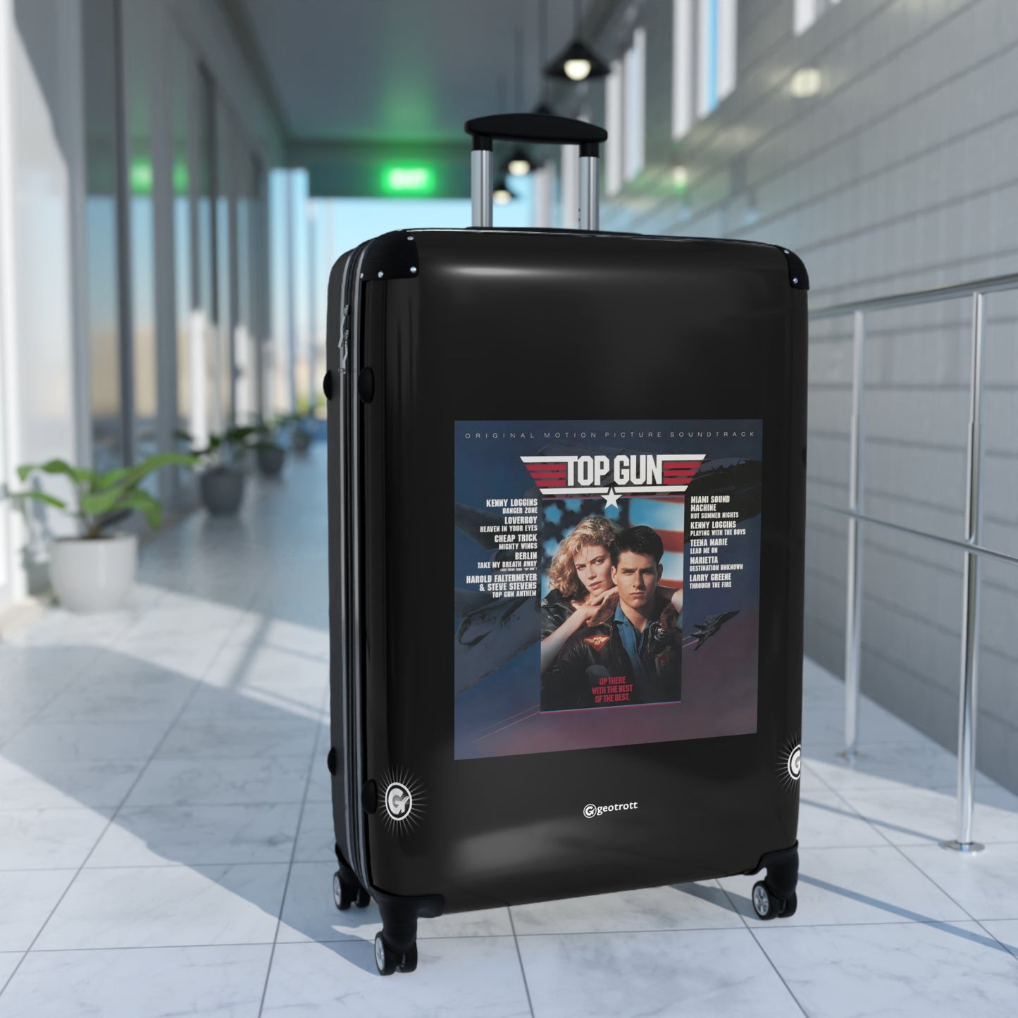 Top Gun 1986 Movie Poster Tom Cruise Suitcase
