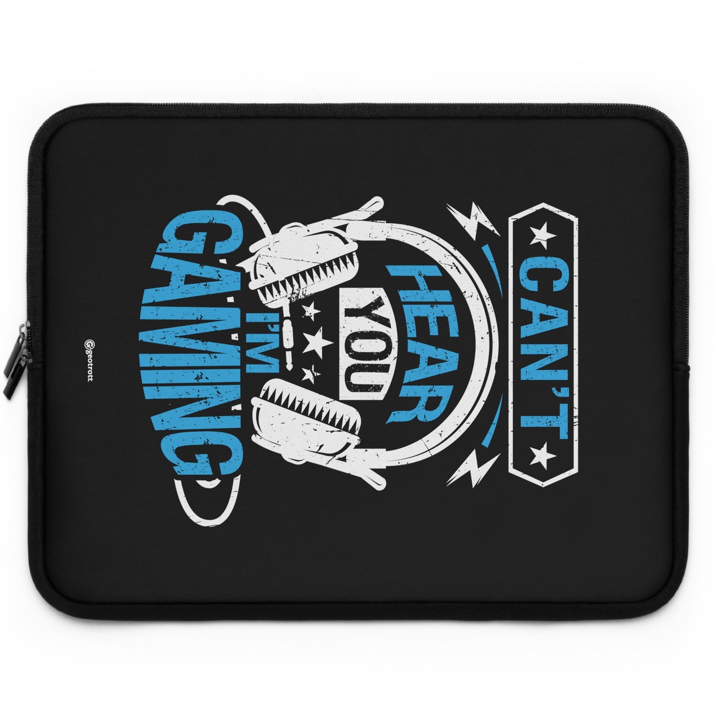Can'T Hear You I'M Gaming Gamer Gaming Lightweight Smooth Neoprene Laptop Sleeve