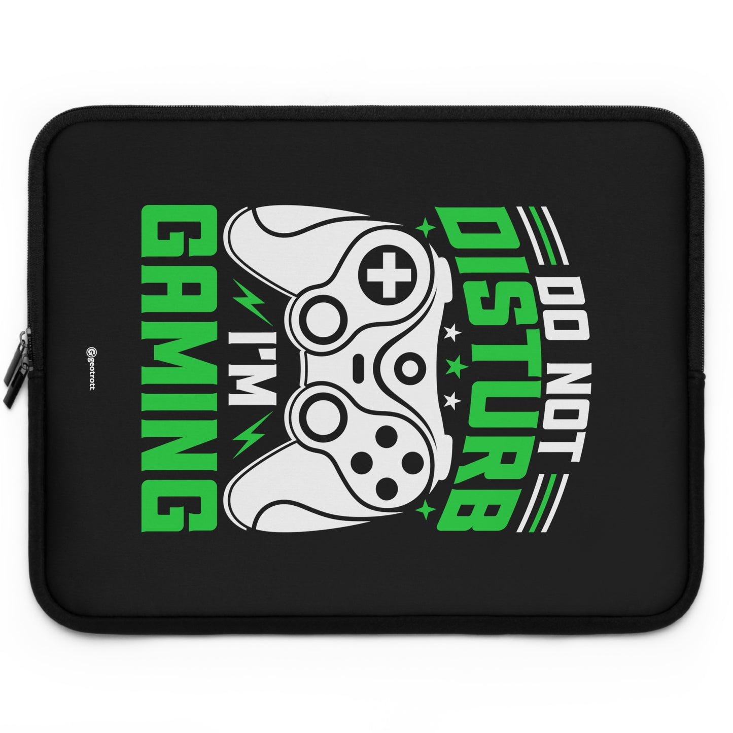 Do Not Disturb I'M Gaming Gamer Gaming Lightweight Smooth Neoprene Laptop Sleeve