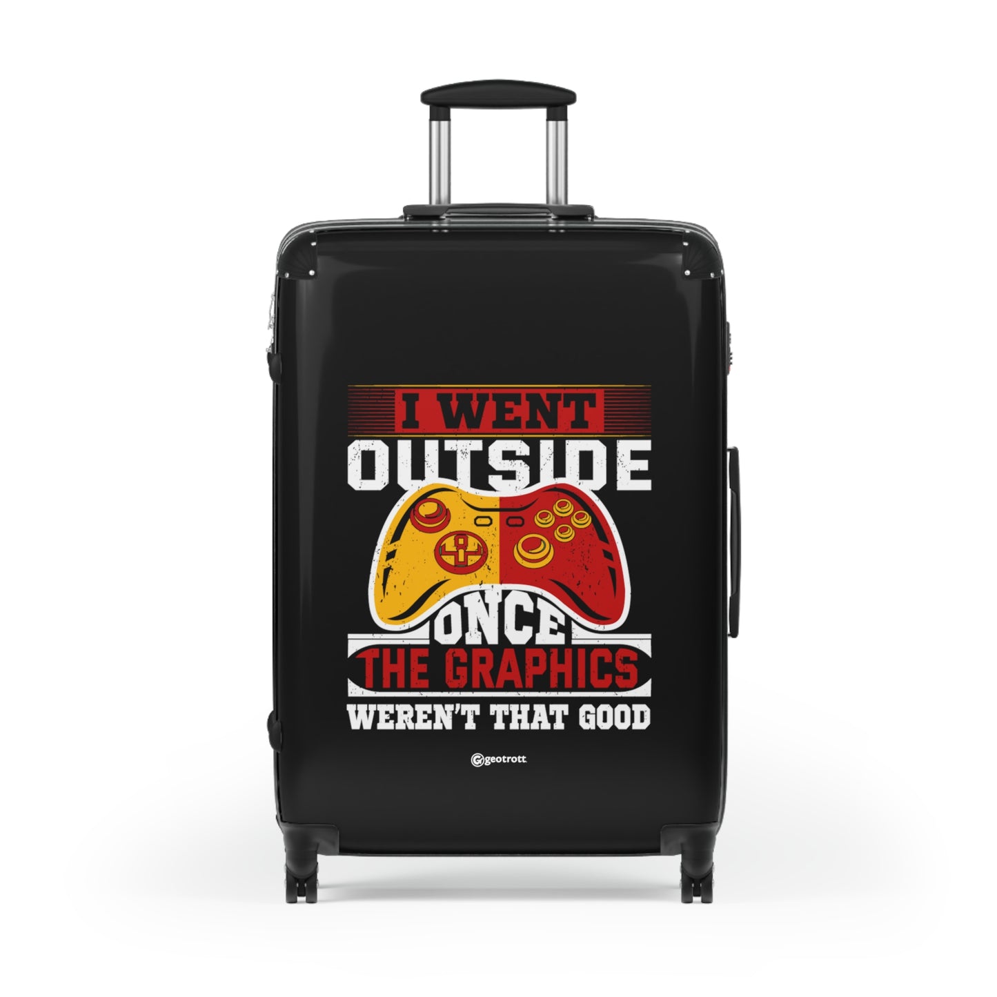 I went Outside once the Graphics weren't that Good Gamer Gaming Suitcase-Bags-Geotrott
