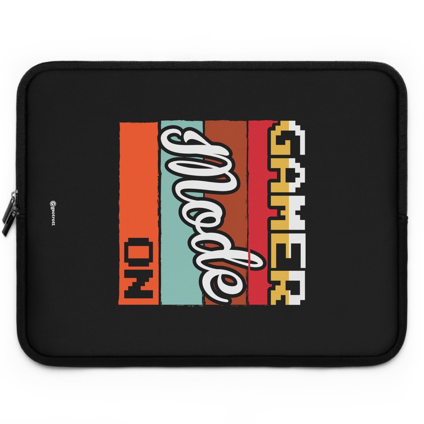 Gamer Mode On 2 Gamer Gaming Lightweight Smooth Neoprene Laptop Sleeve