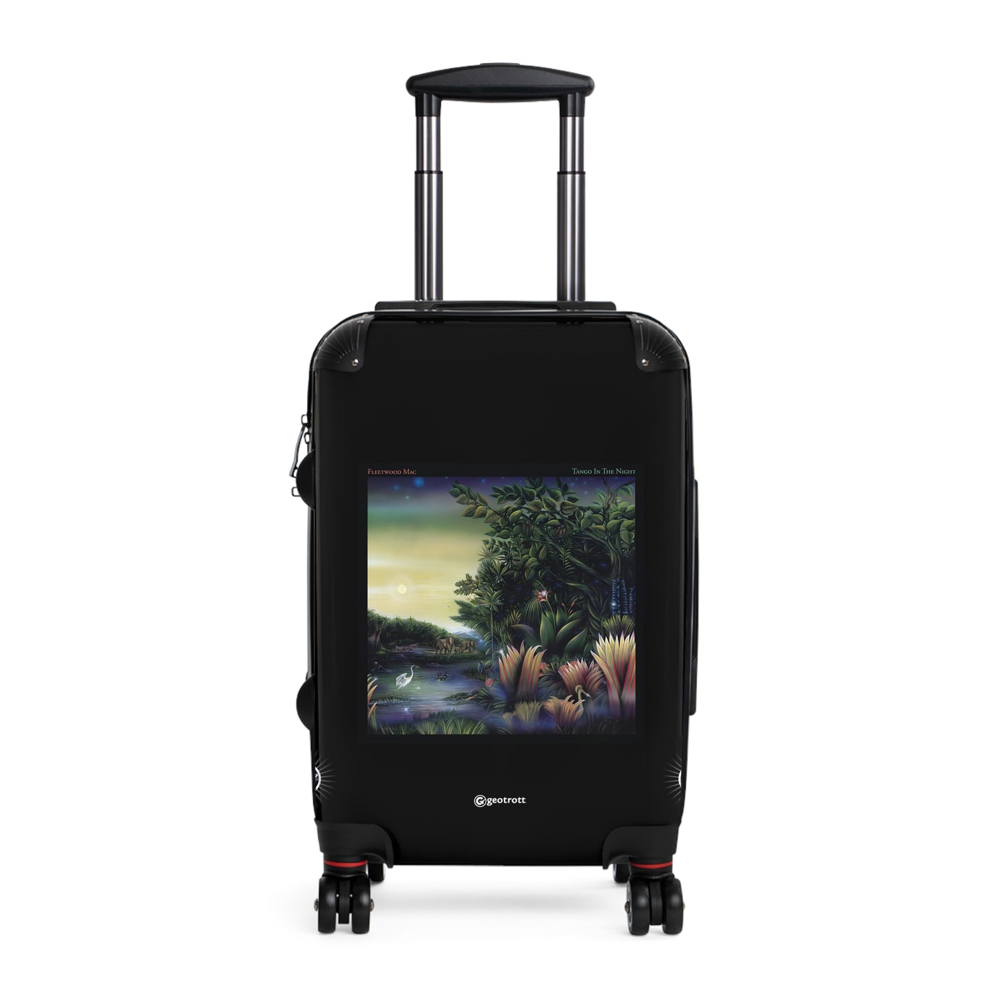 Fleetwood Mac Tango in the Night Eighties Music Album Luggage Bag Rolling Suitcase Spinner