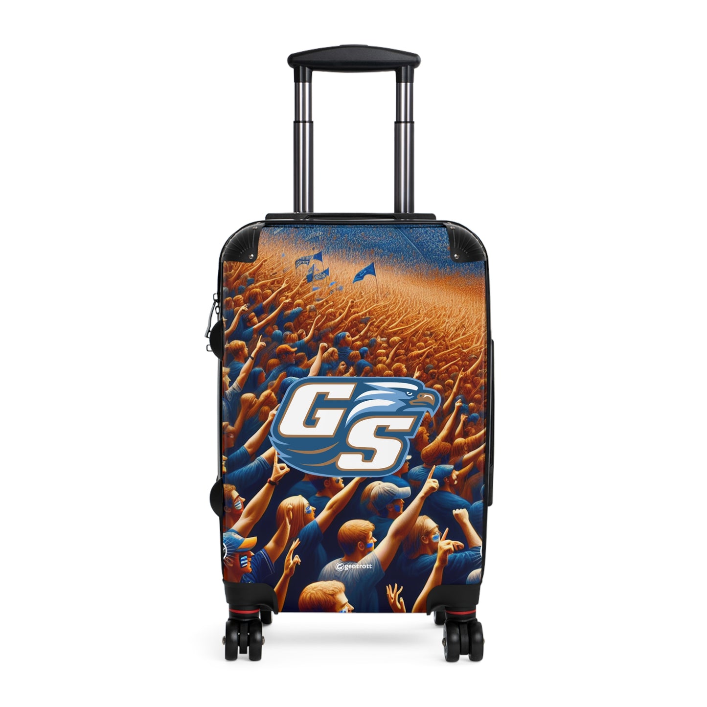 Georgia Southern Eagles College Football Team Luggage Bag Rolling Suitcase Spinner