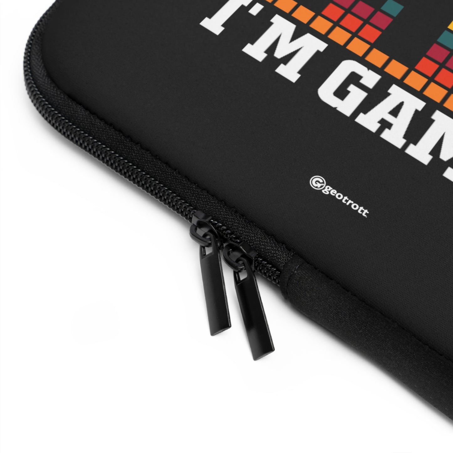 Sorry Can'T Hear You I Am Gaming Gamer Gaming Lightweight Smooth Neoprene Laptop Sleeve