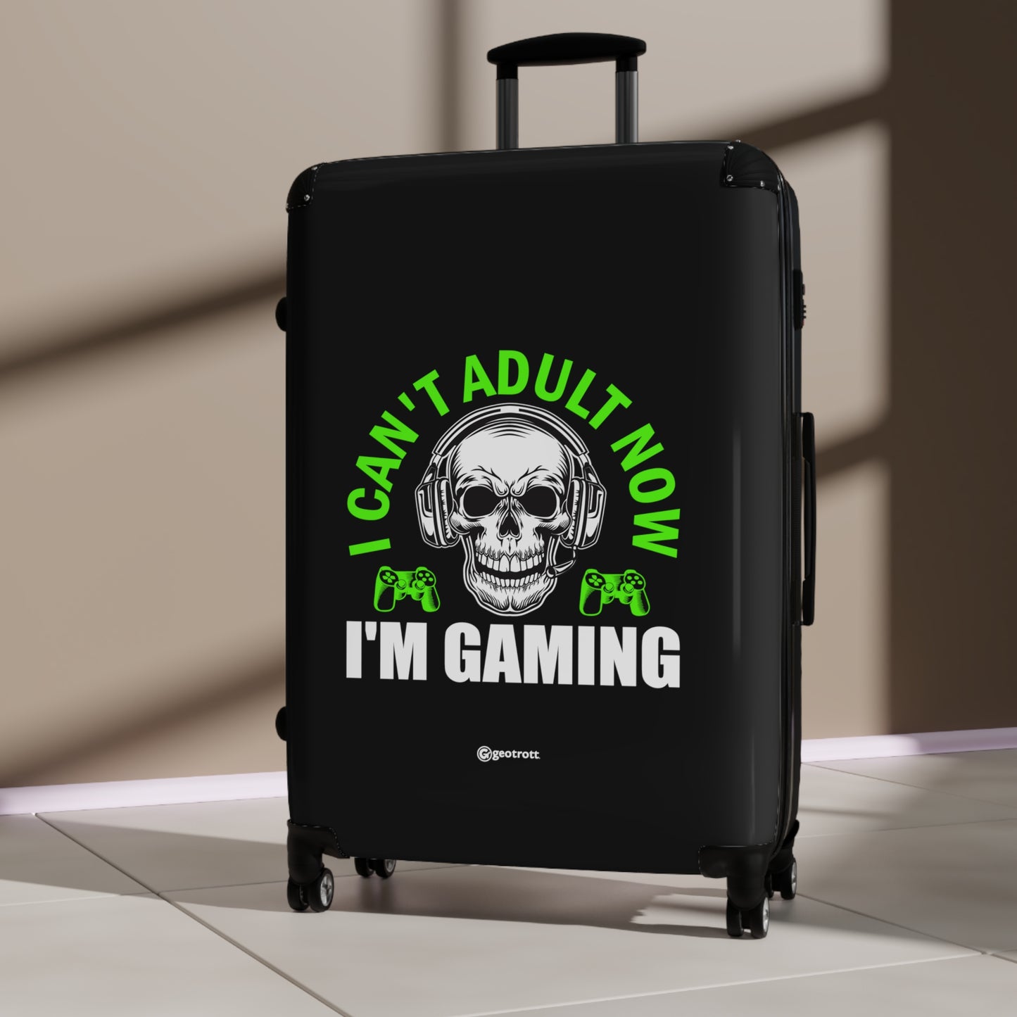 I Can'T Adult Now I'M Gaming Gamer Gaming Suitcase