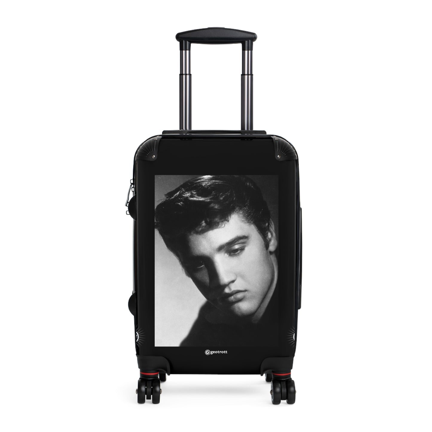 Elvis Presley 20Th Century Photos Luggage Bag Rolling Suitcase Spinner