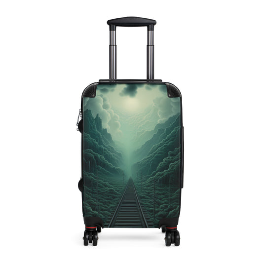 The Train Tracks Through A Mountain With Fog To The Lef Dbc3A26D-Bdde-4C13-Bf1E-A179Cf3D67Db 2