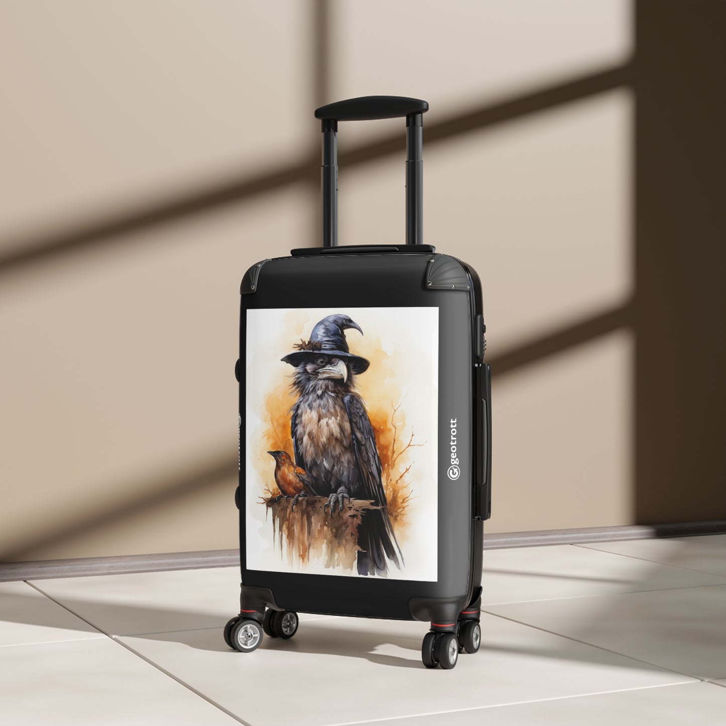 THE Watercolor illustration of a wise raven perched on 227586e4 389c 46c0 8408 098730889cb7 0
