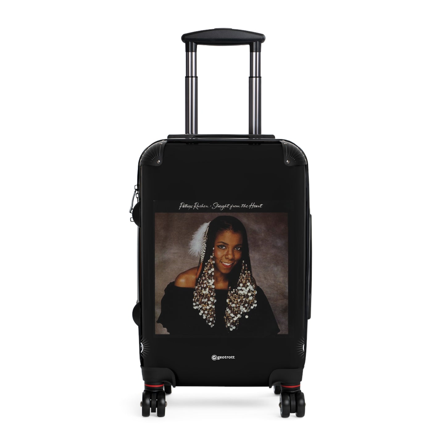 Patrice Rushen Straight From The Heart 1982 Luggage Bag Rolling Suitcase Spinner