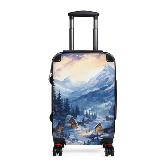 The Snowy Mountain Village At Dusk Cozy Cabins Pine Tre D815F52B-628A-46E4-Aed6-A7Dd0Fd9E17F 0