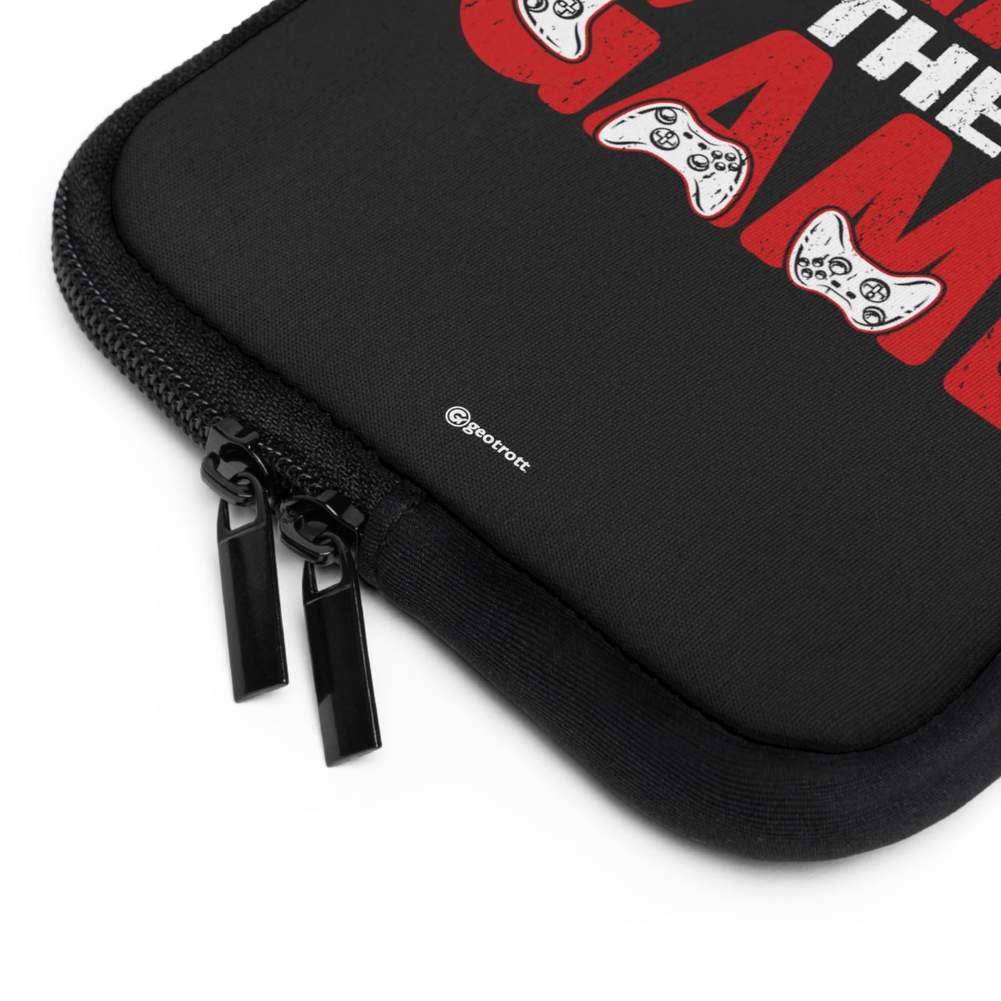 It Game Time Play Game Gamer Gaming Lightweight Smooth Neoprene Laptop Sleeve