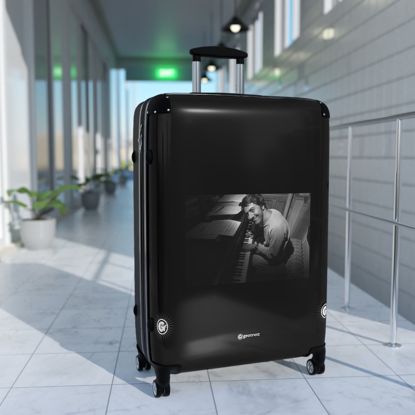 Dustin Hoffman 1968 20Th Century Photos Luggage Bag Rolling Suitcase Spinner