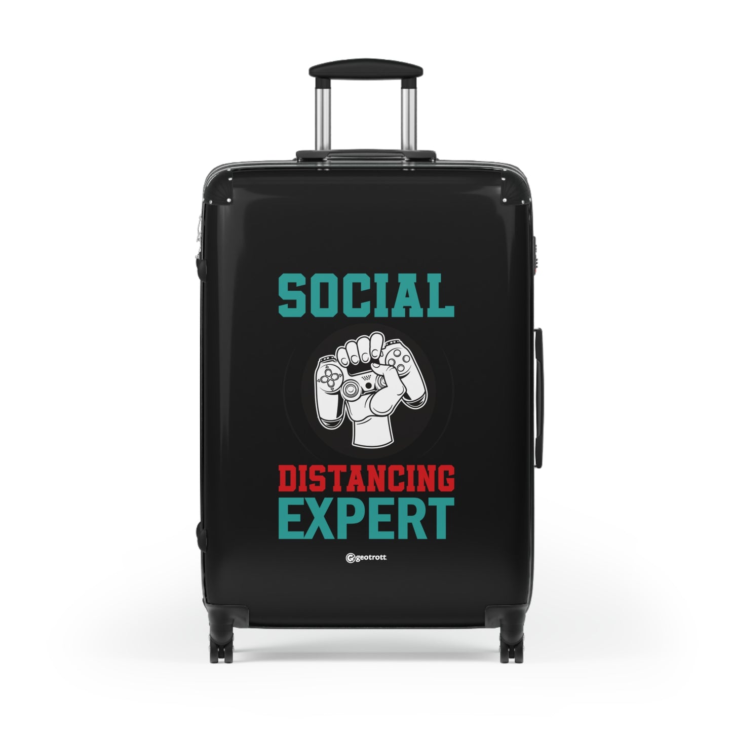 Social Distancing Expert Gamer Gaming Suitcase