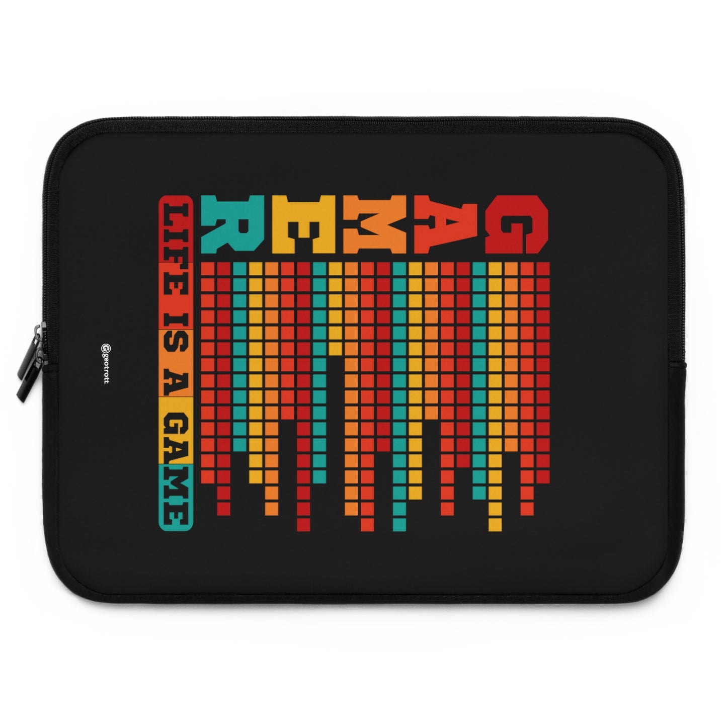 Gamer Life Is A Game 2 Gamer Gaming Lightweight Smooth Neoprene Laptop Sleeve