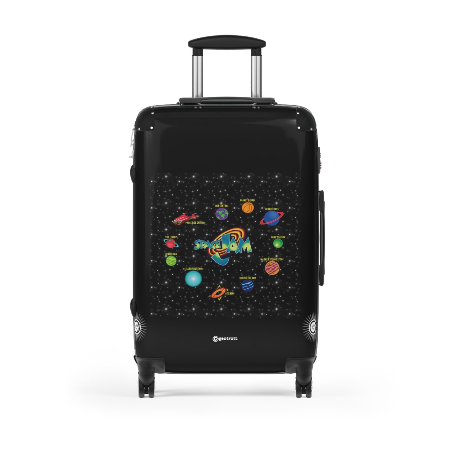 SpaceJam Series MEME Funny Inspirational Luggage Bag Rolling Suitcase Spinner