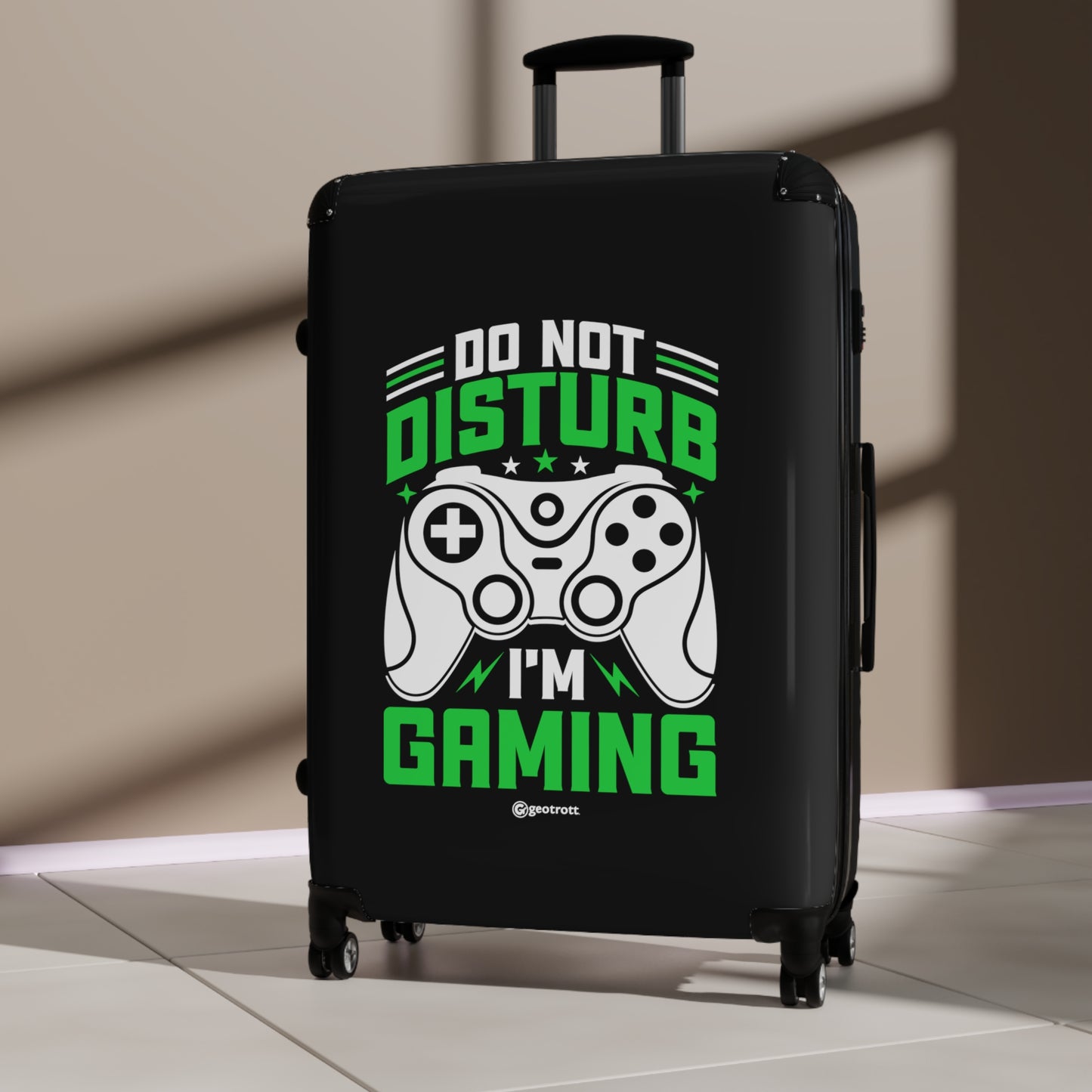 Do Not Disturb I'M Gaming 3 Gamer Gaming Suitcase