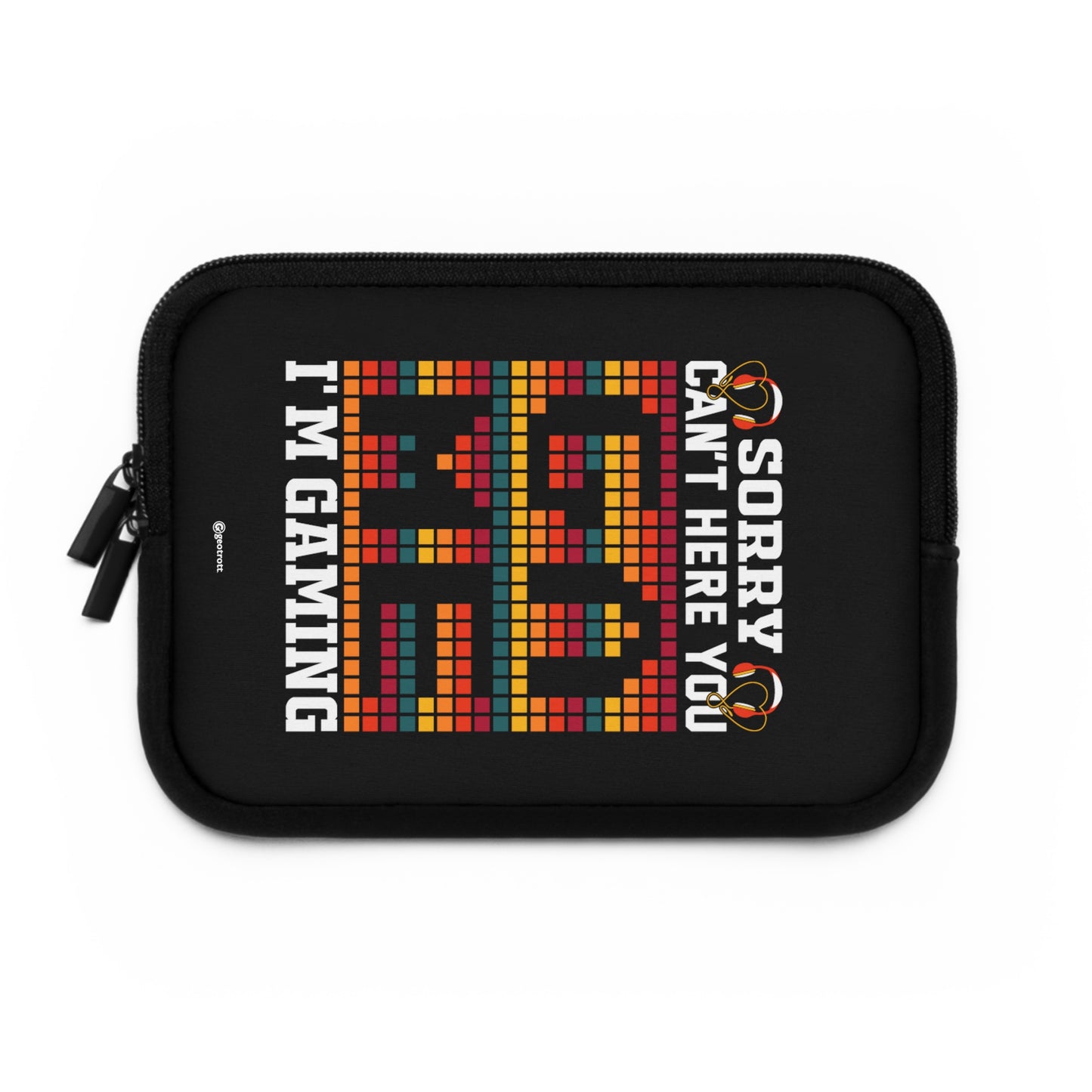Sorry Can'T Hear You I Am Gaming Gamer Gaming Lightweight Smooth Neoprene Laptop Sleeve