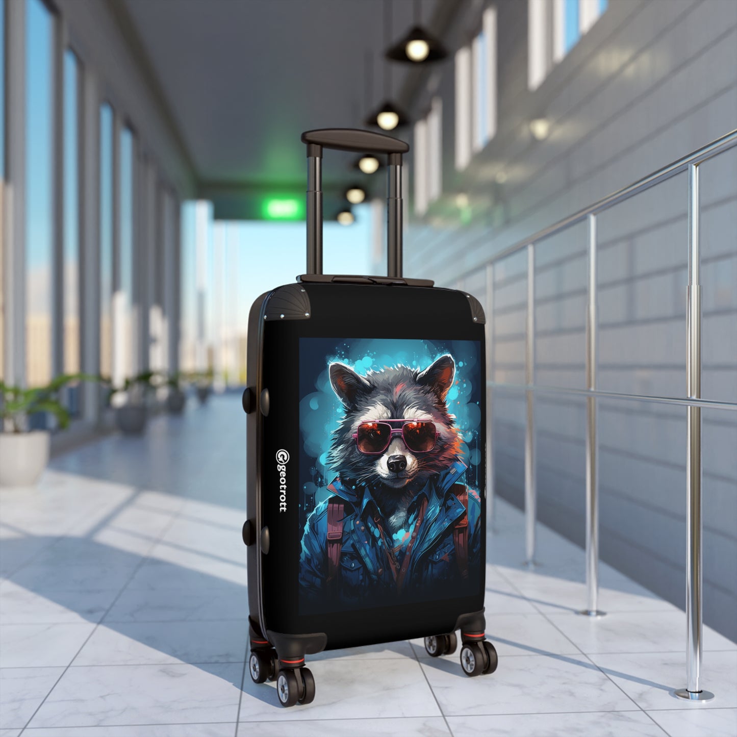 THE t shirt design ice blue racoon artwork by emmett hu 8dacbb14 b216 47df be71 58f0beb64c82 1