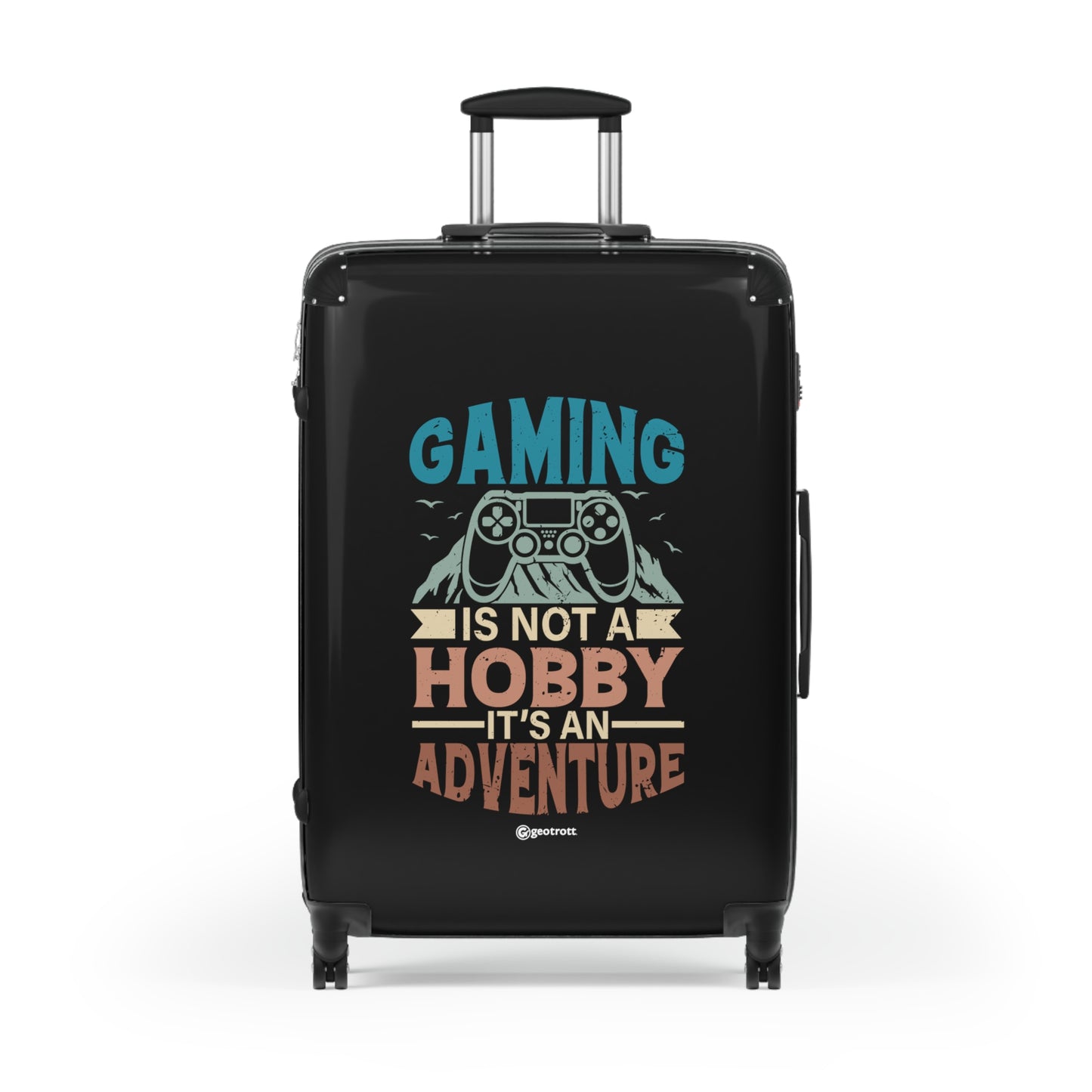 Gaming is not a Hobby it's an Adventure 2 Gamer Gaming Suitcase