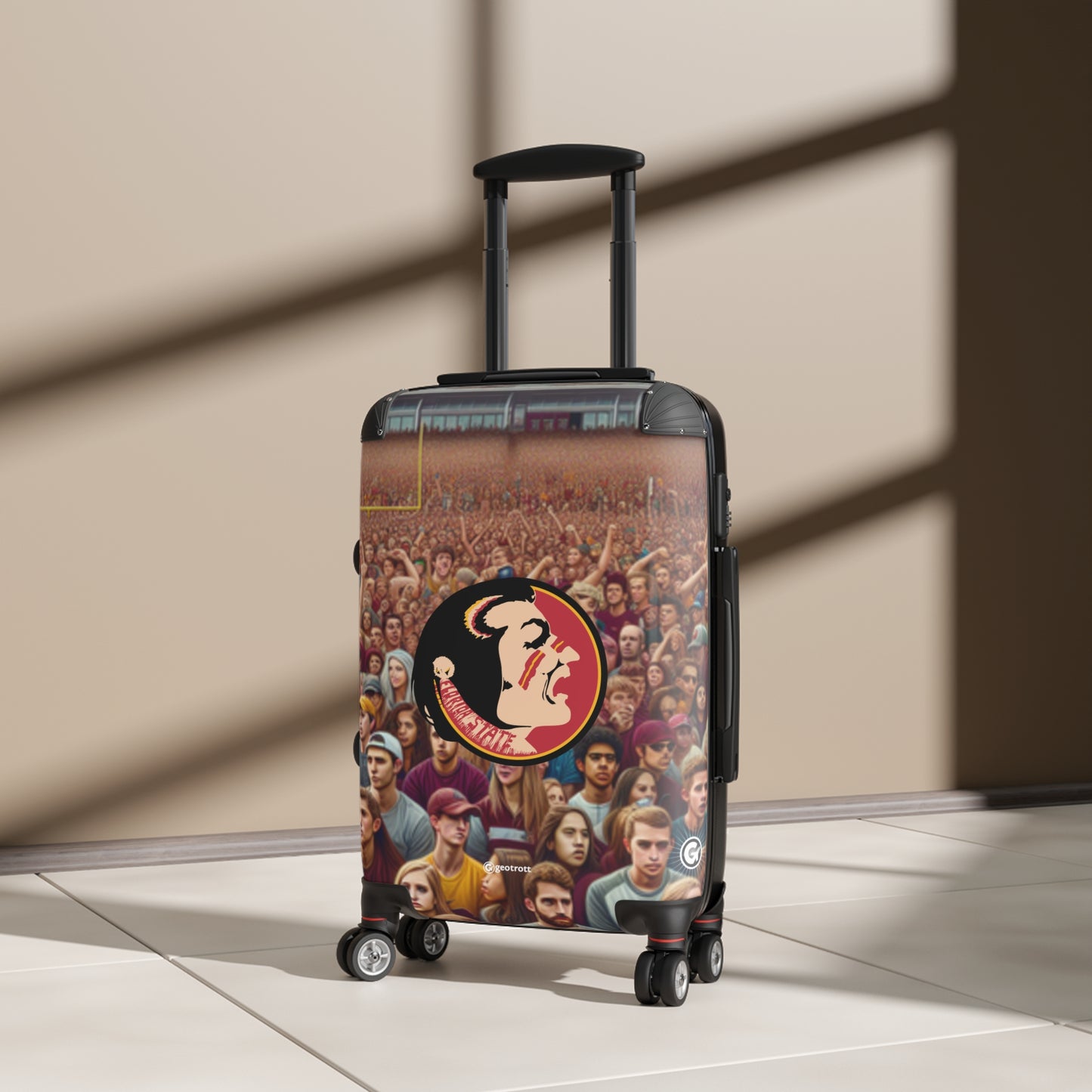 Florida State Seminoles Team COLLEGE Team Luggage Bag Rolling Suitcase Spinner