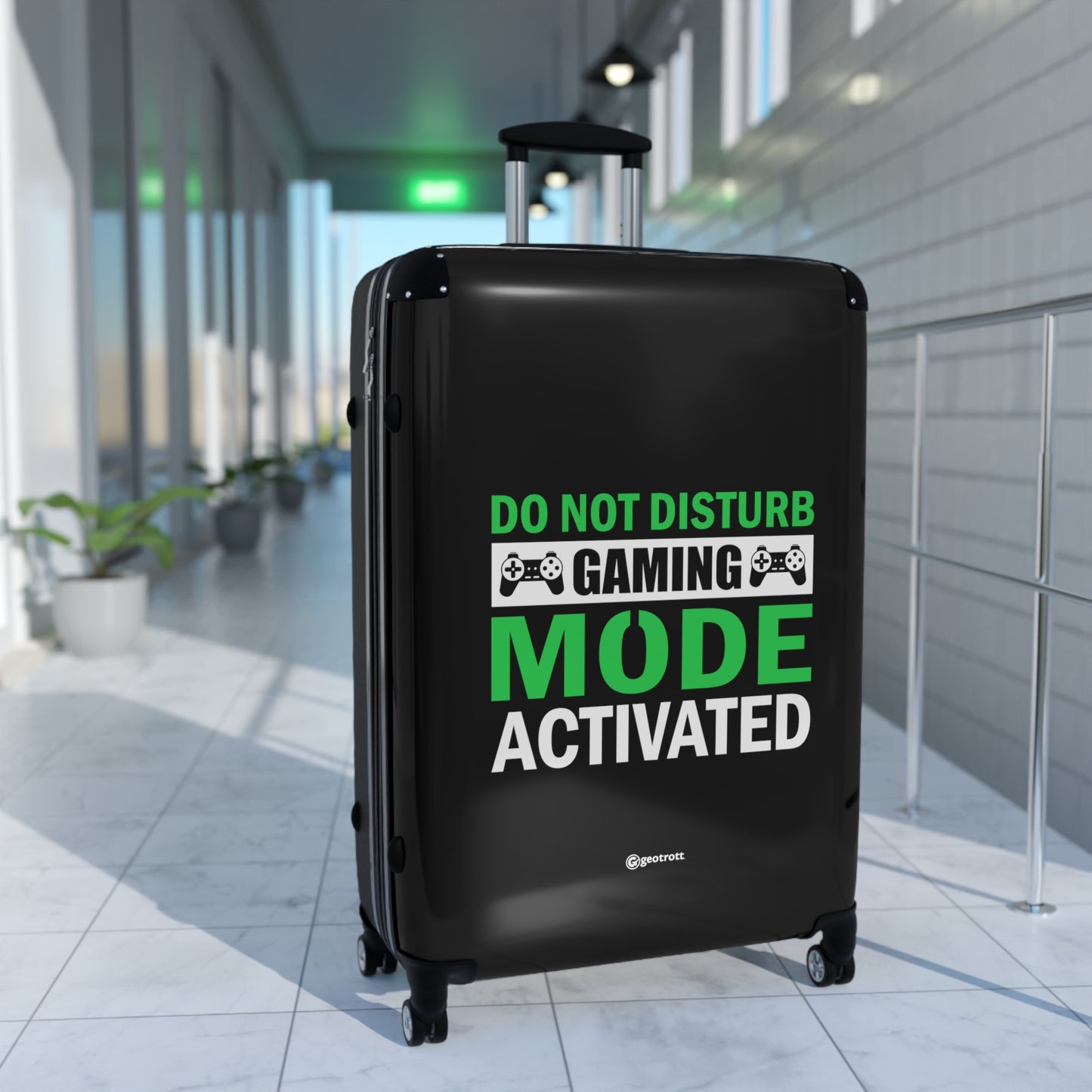 Do not Disturb Gaming Mode Activated Gamer Gaming Suitcase-Bags-Geotrott