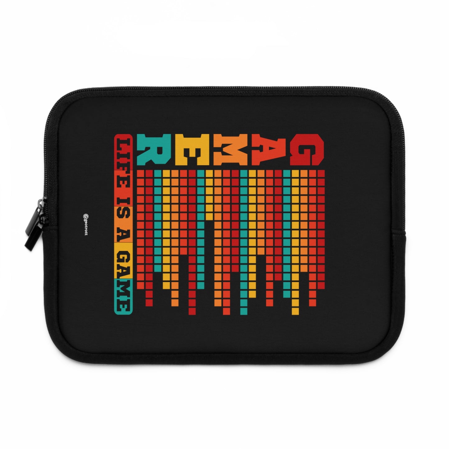Gamer Life Is A Game 2 Gamer Gaming Lightweight Smooth Neoprene Laptop Sleeve