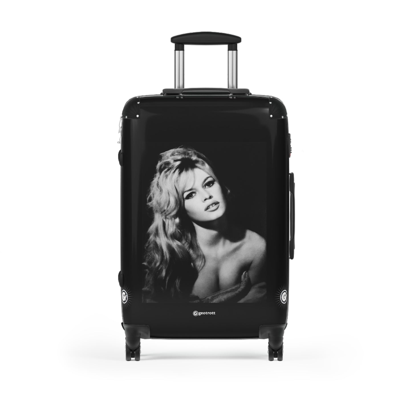 Brigitte Anne-Marie Bardot French Former Actress Singer Model Sexual Revolution 20Th Century Photos Luggage Bag Rolling Suitcase Spinner