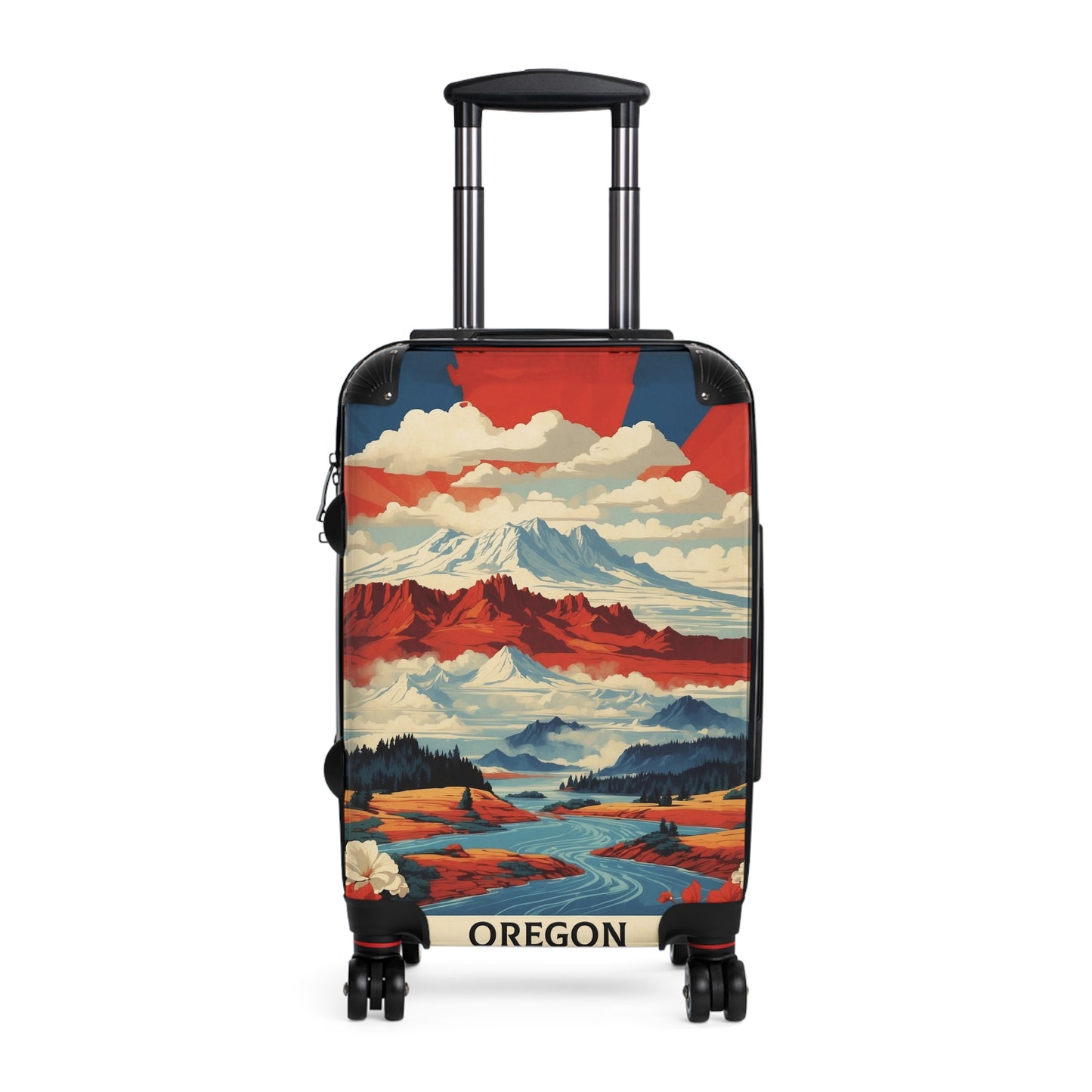 Discover Oregon: Nature'S Majestic Canvas, Vintage Travel Poster Art Vintage Travel Poster