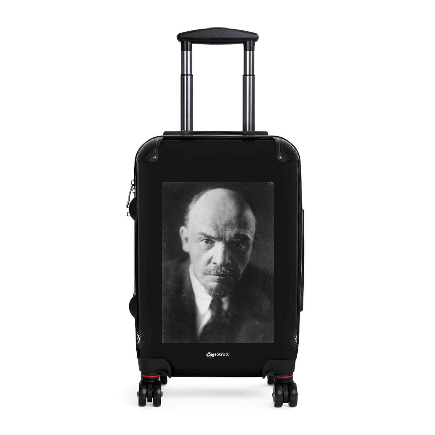Portrait Of Lenin 1970 20Th Century Photos Luggage Bag Rolling Suitcase Spinner