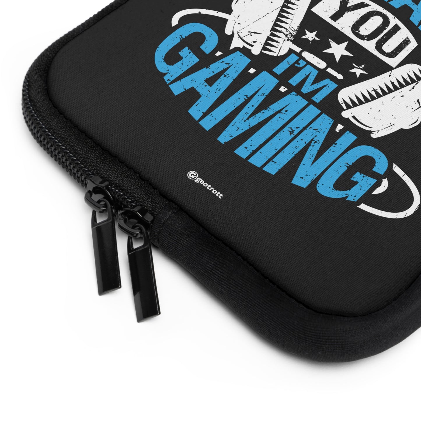 Can'T Hear You I'M Gaming Gamer Gaming Lightweight Smooth Neoprene Laptop Sleeve