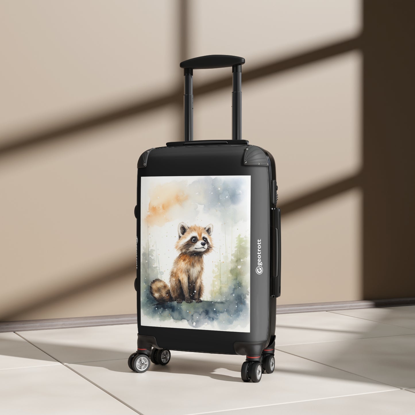 THE Watercolor illustration of a young raccoon gazing a d9d25173 b20a 4582 8d48 4cfc785e3355 2
