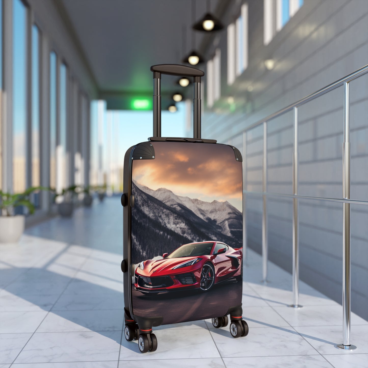The Poster Design A Corvette Stingray C8 Poised Against 3D574A1C-B97D-41Ce-Bf40-01A604505E8A 1