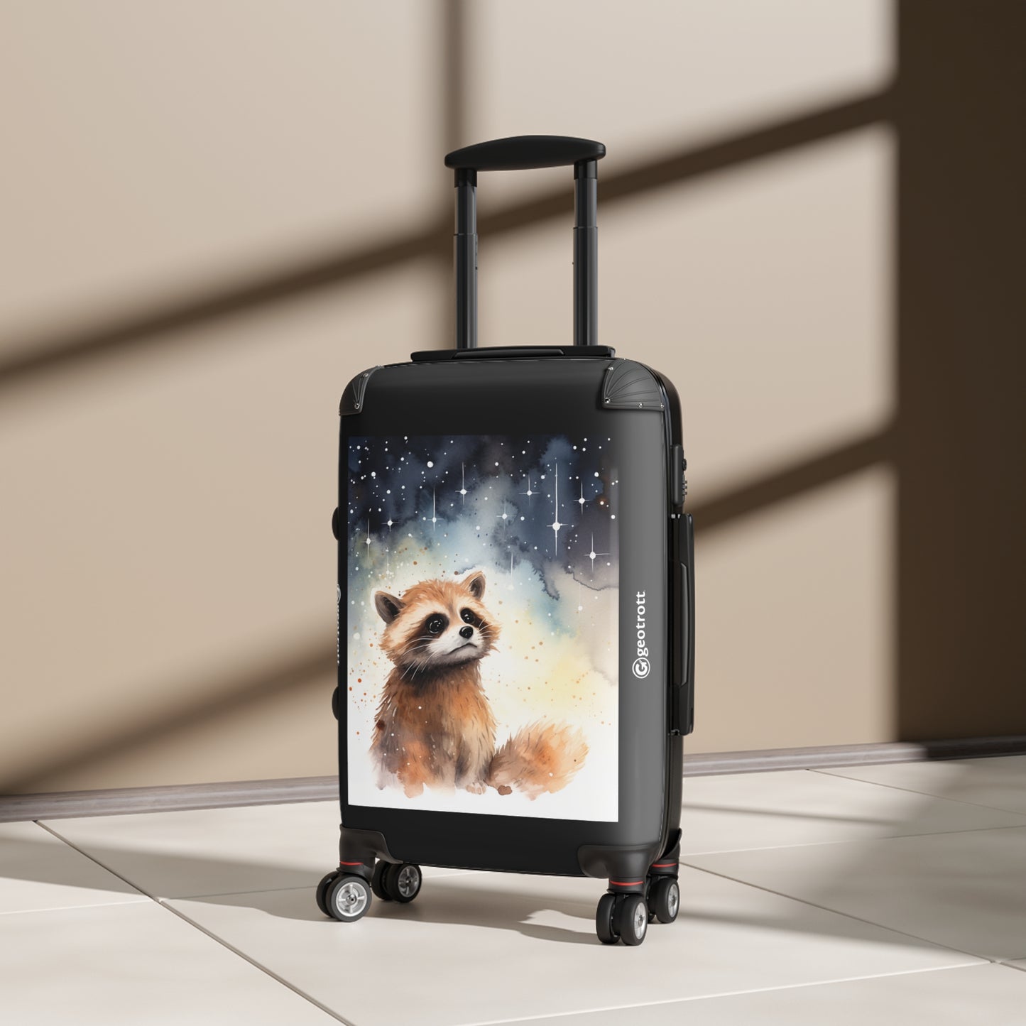 THE Watercolor illustration of a young raccoon gazing a d9d25173 b20a 4582 8d48 4cfc785e3355 0
