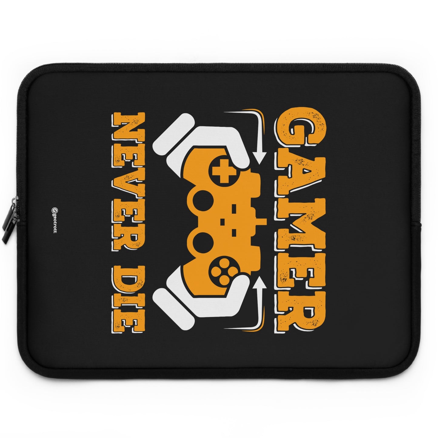 Gamer Never Die Gamer Gaming Lightweight Smooth Neoprene Laptop Sleeve