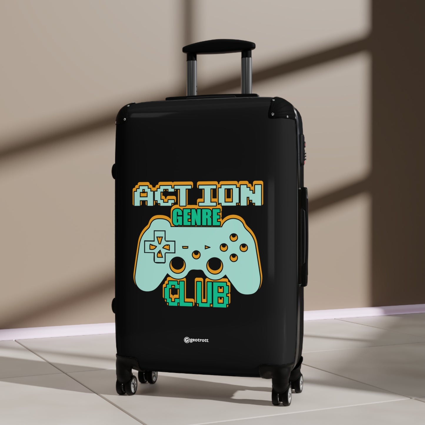 Action Genre Club 3 Gamer Gaming Suitcase-Bags-Geotrott