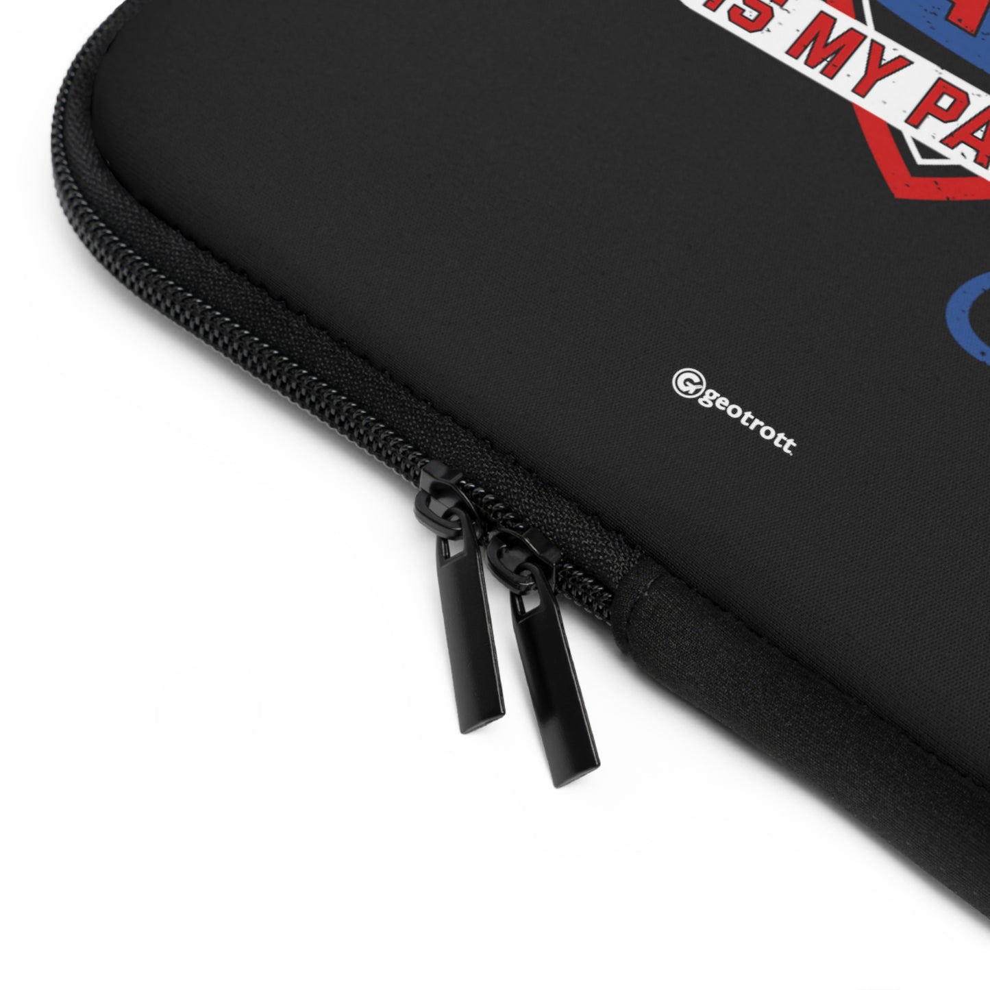 Game Playing Is My Passion Gamer Gaming Lightweight Smooth Neoprene Laptop Sleeve