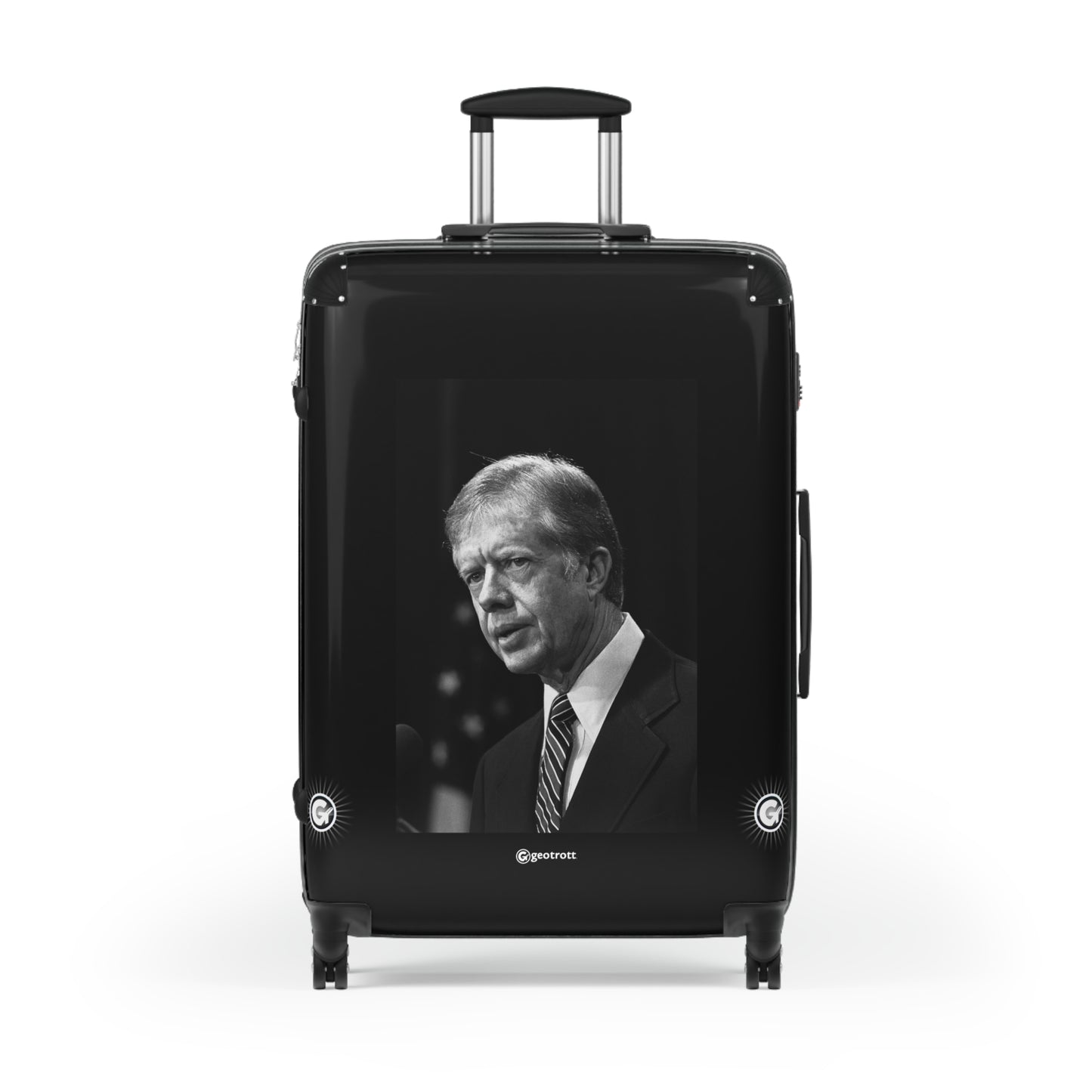 James Earl Jimmy Carter Jr 39Th President 20Th Century Photos Luggage Bag Rolling Suitcase Spinner